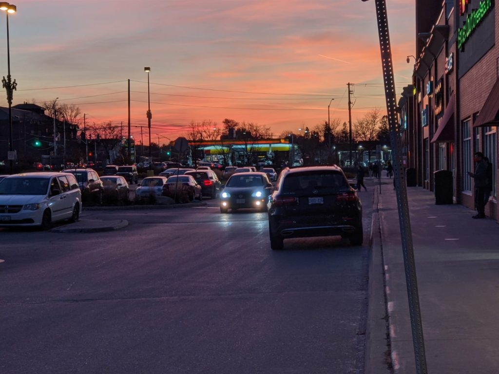 Sunset in Richmond Hill